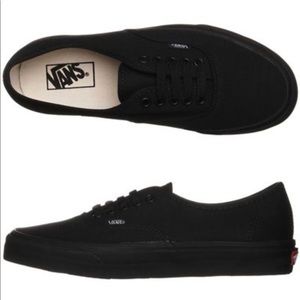 Classic All Black Vans